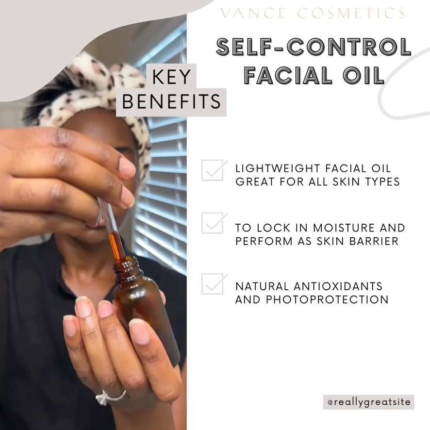 Self-Control Rejuvenating Facial Oil