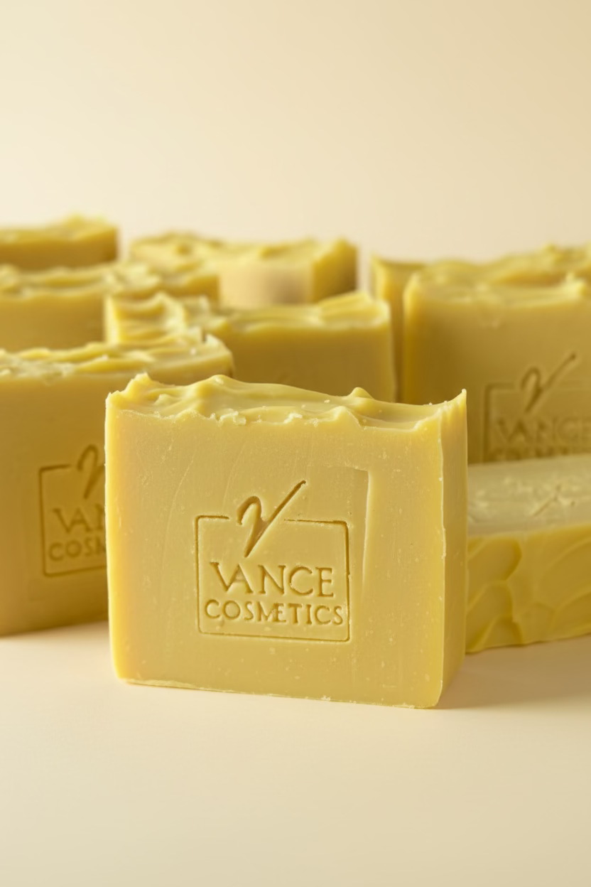 Orange artisan cold processed soap